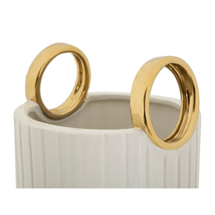 VASO CERAMICA SHOPPING CM Ø 18X45