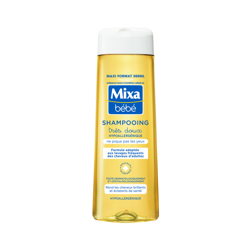 Lot de 12 - Mixa Bébé Shampooing Hypoallergénique 300ml