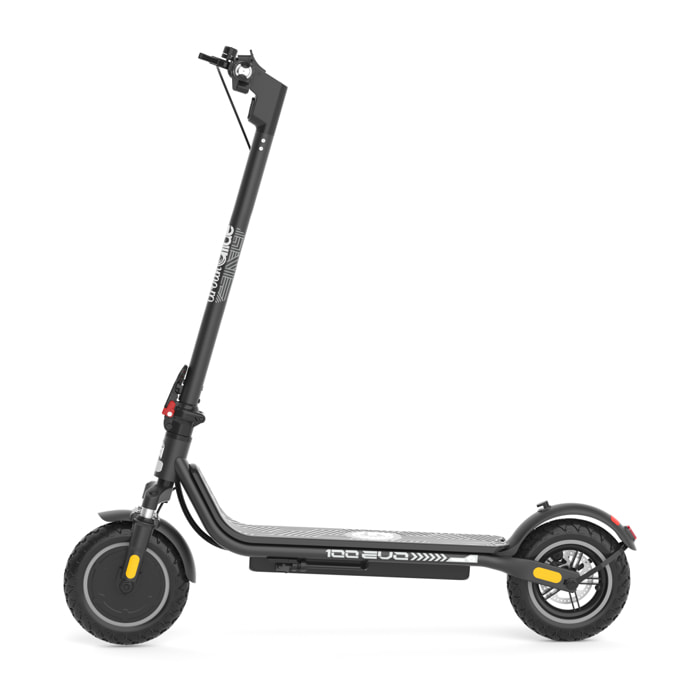 100EV4 – Poids 16Kg – Autonomie Jusqu'a 25 km – Batterie 25.2V – Trottinette Électrique Adulte UrbanGlide – Pneu Cross 10" Gonflable