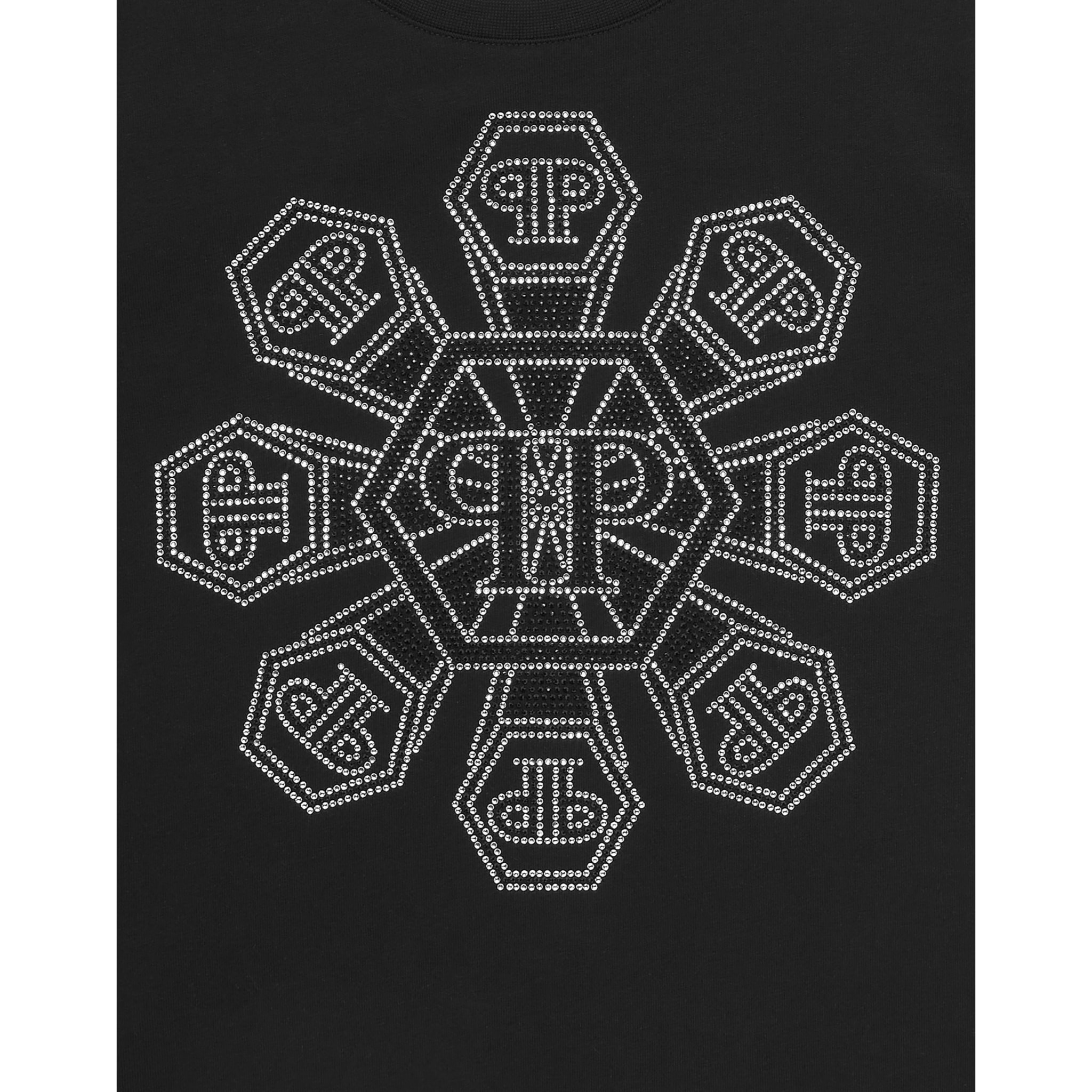 PHILIPP PLEIN Camiseta Cuello Redondo Ss MONOGRAM