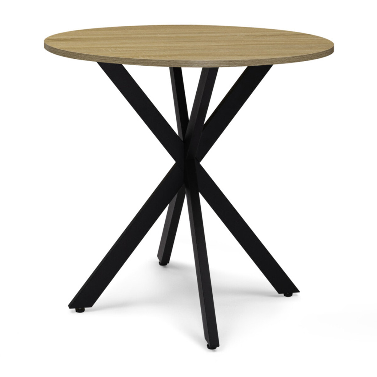 Tables rondes Soline - Bois - Noir
