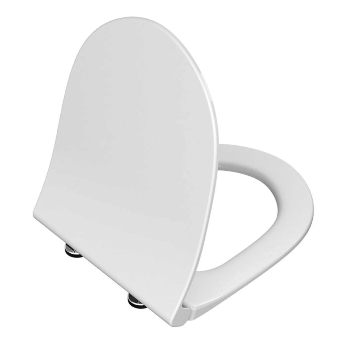 Abattant WC slim fermeture frein de chute Sento blanc mat