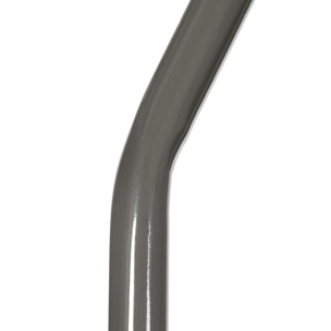 Balançoire agrès face à face enfant 3 à 6 ans - selles larges, guidon, repose-pied - gris vert