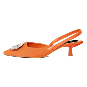 Sandalo Donna colore Arancio