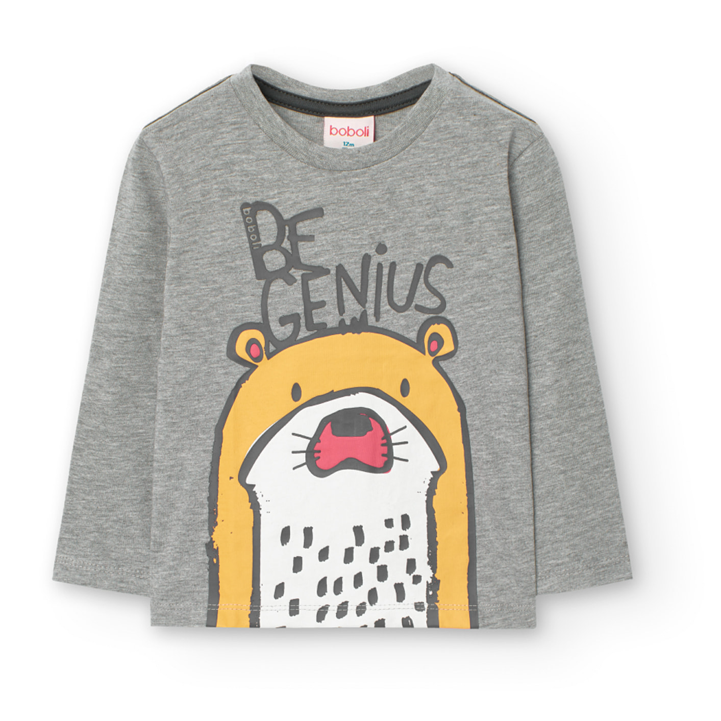 Camiseta punto básica de bebé niño -BCI