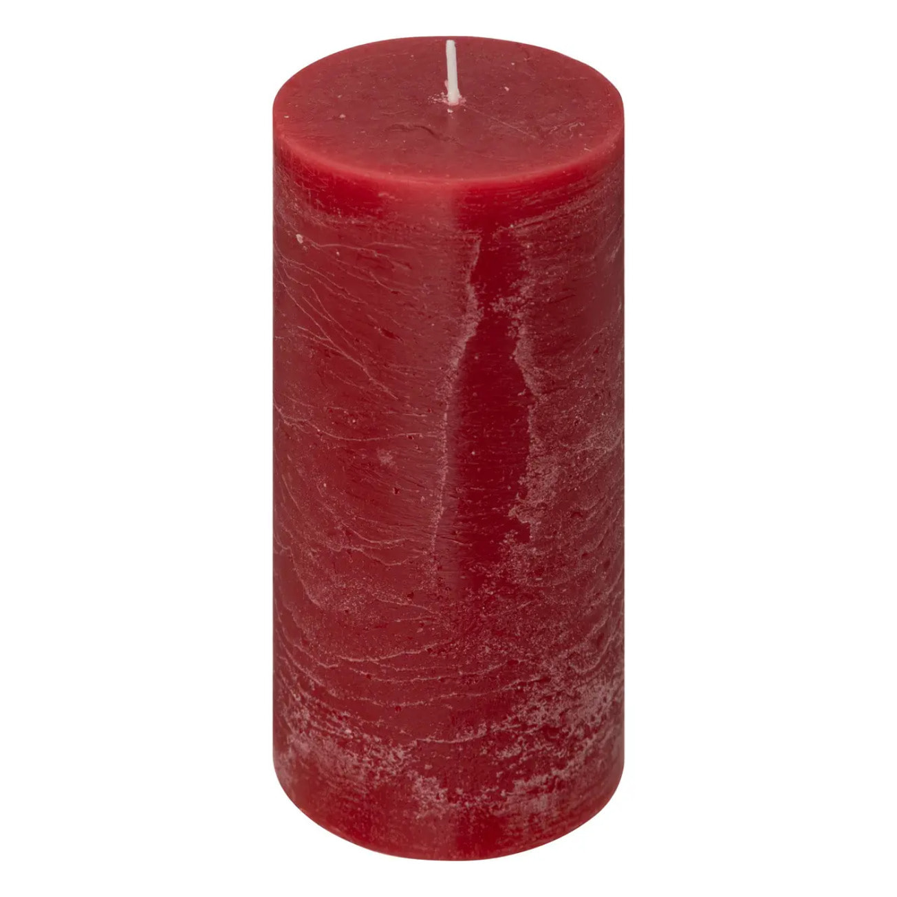 Bougie rustique rouge 445g