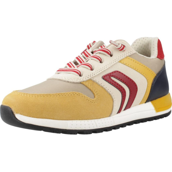 Zapatillas Niño de la marca GEOX  modelo J ALBEN AMARILLO