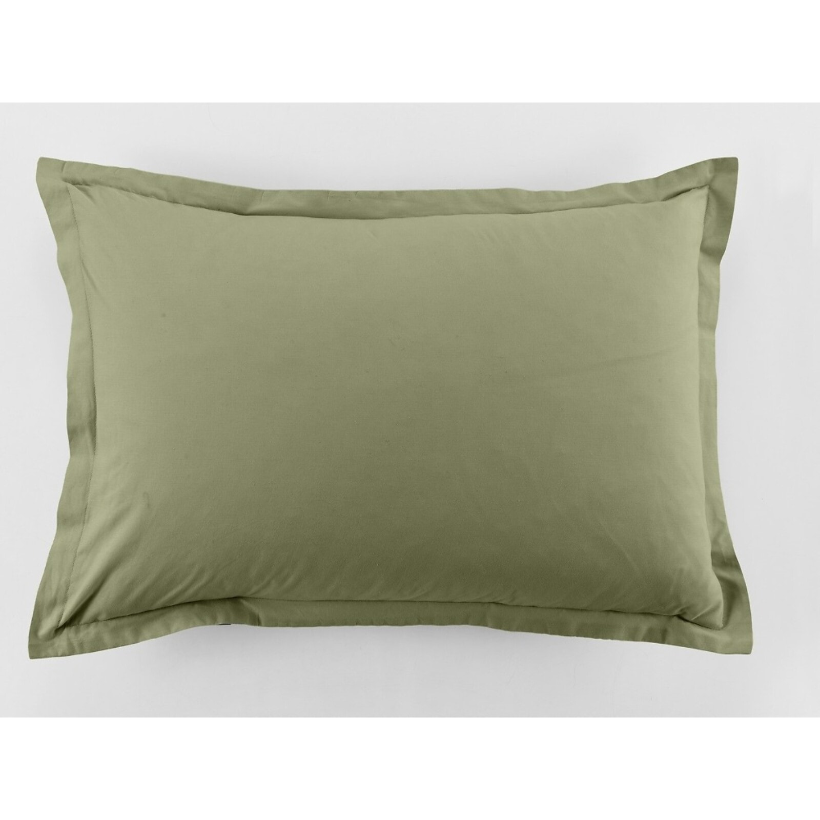 Lot De 2 Taies D'oreiller 100% Coton 57fils Verveine