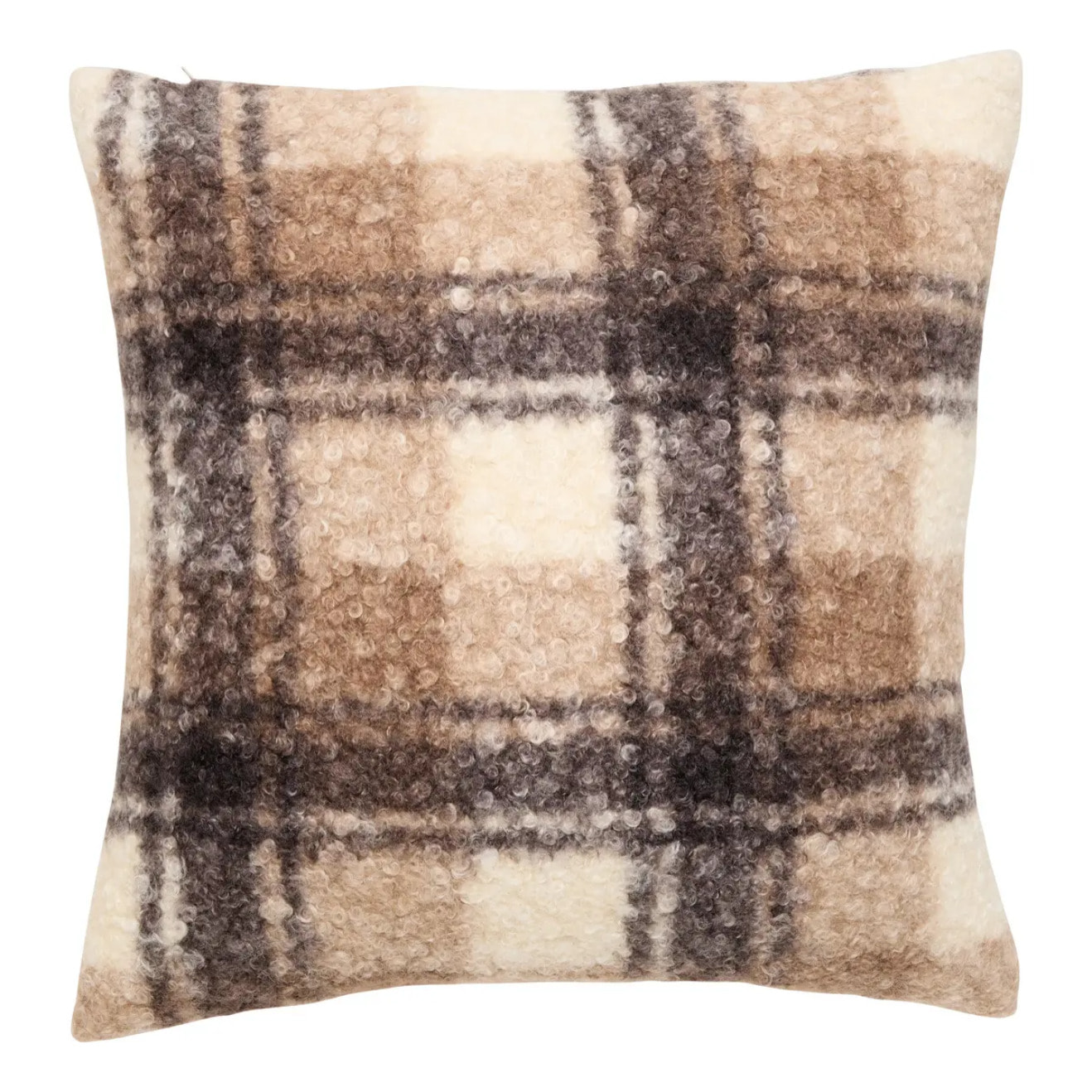 Coussin Automne carré 40x40cm beige