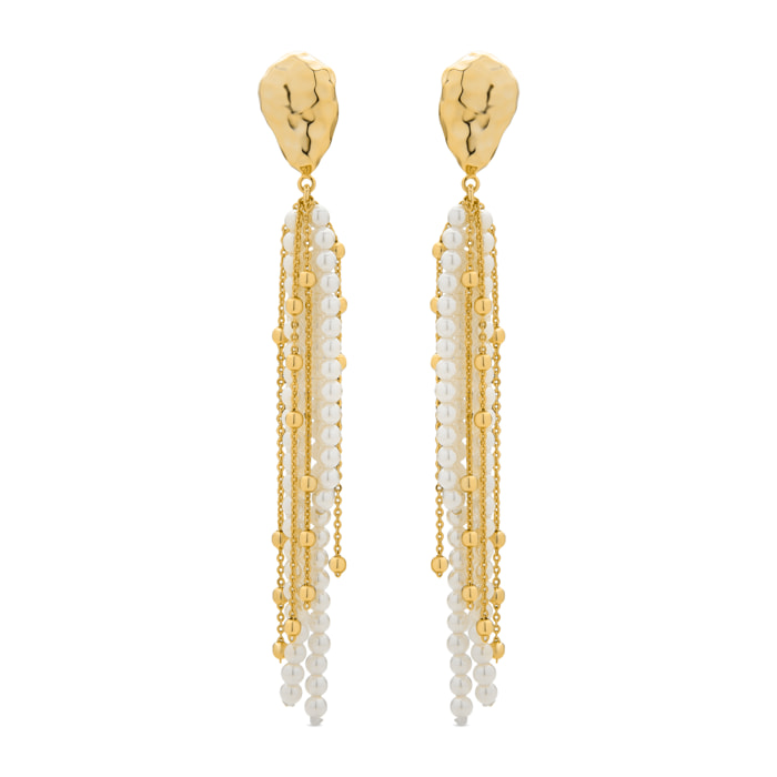 Pendientes Lux by Lux acabados oro 18k