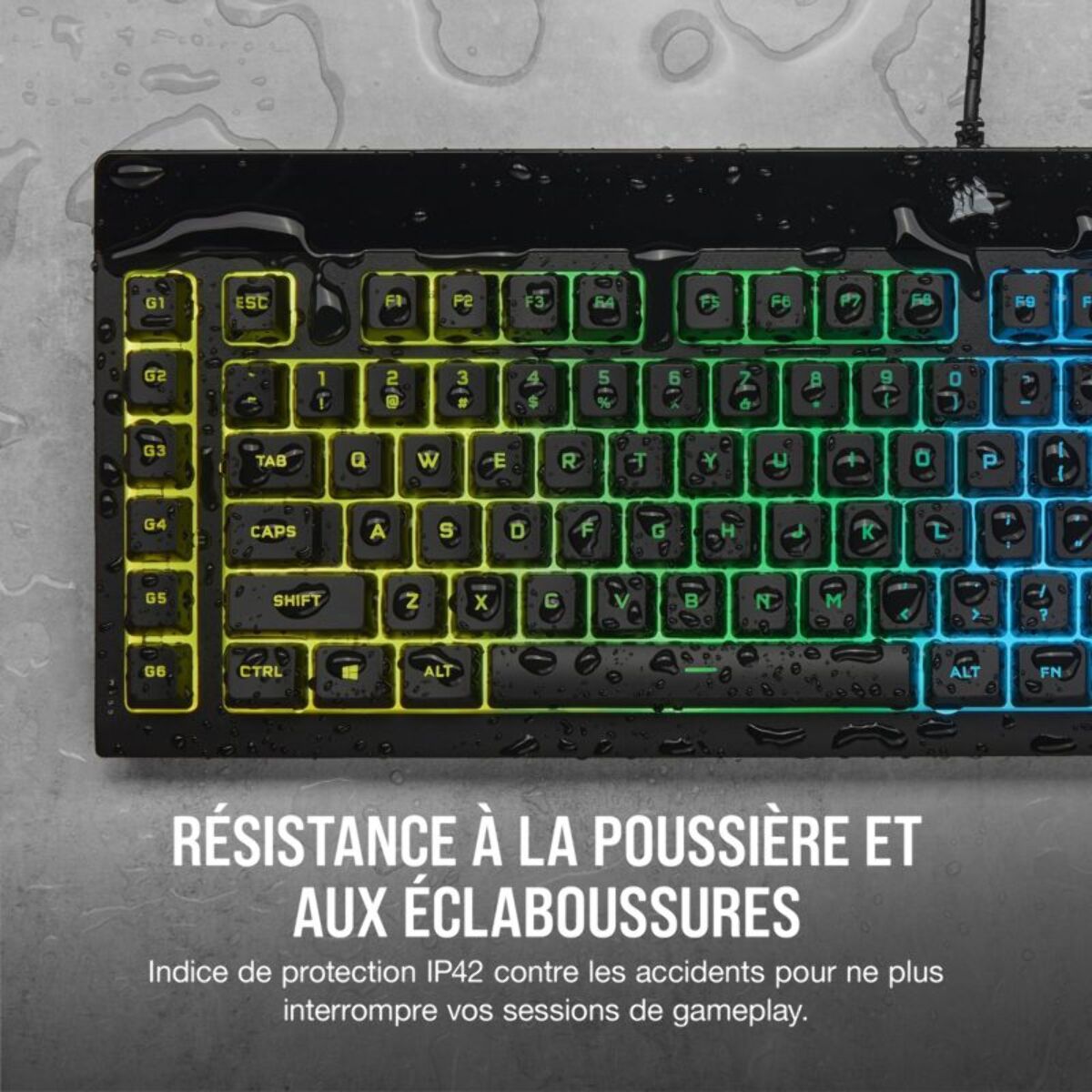 Clavier gamer CORSAIR K55 RGB Pro