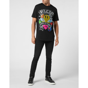 PHILIPP PLEIN Maglietta a girocollo SMILE