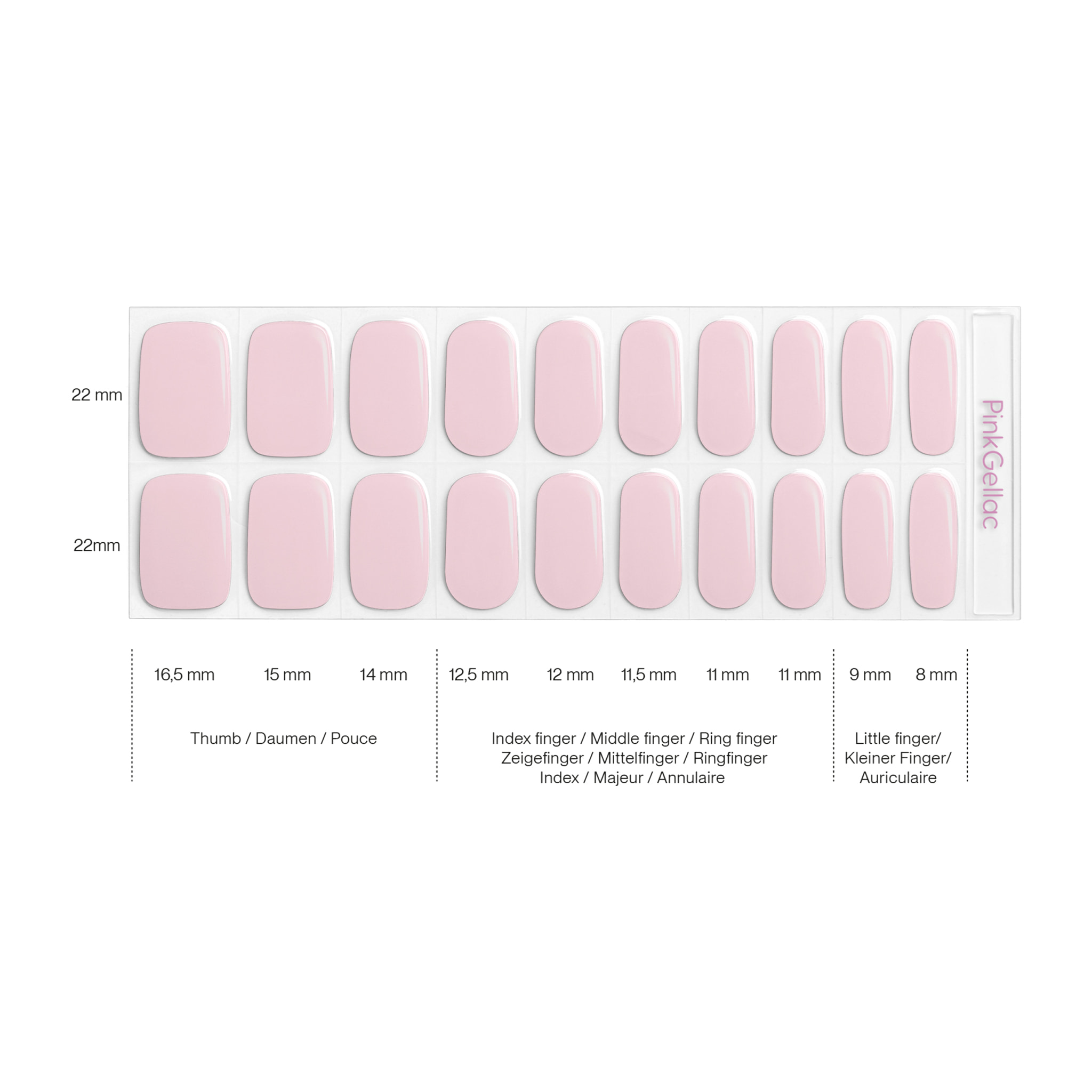 Stickers gel - 0007 Flirty Pink
