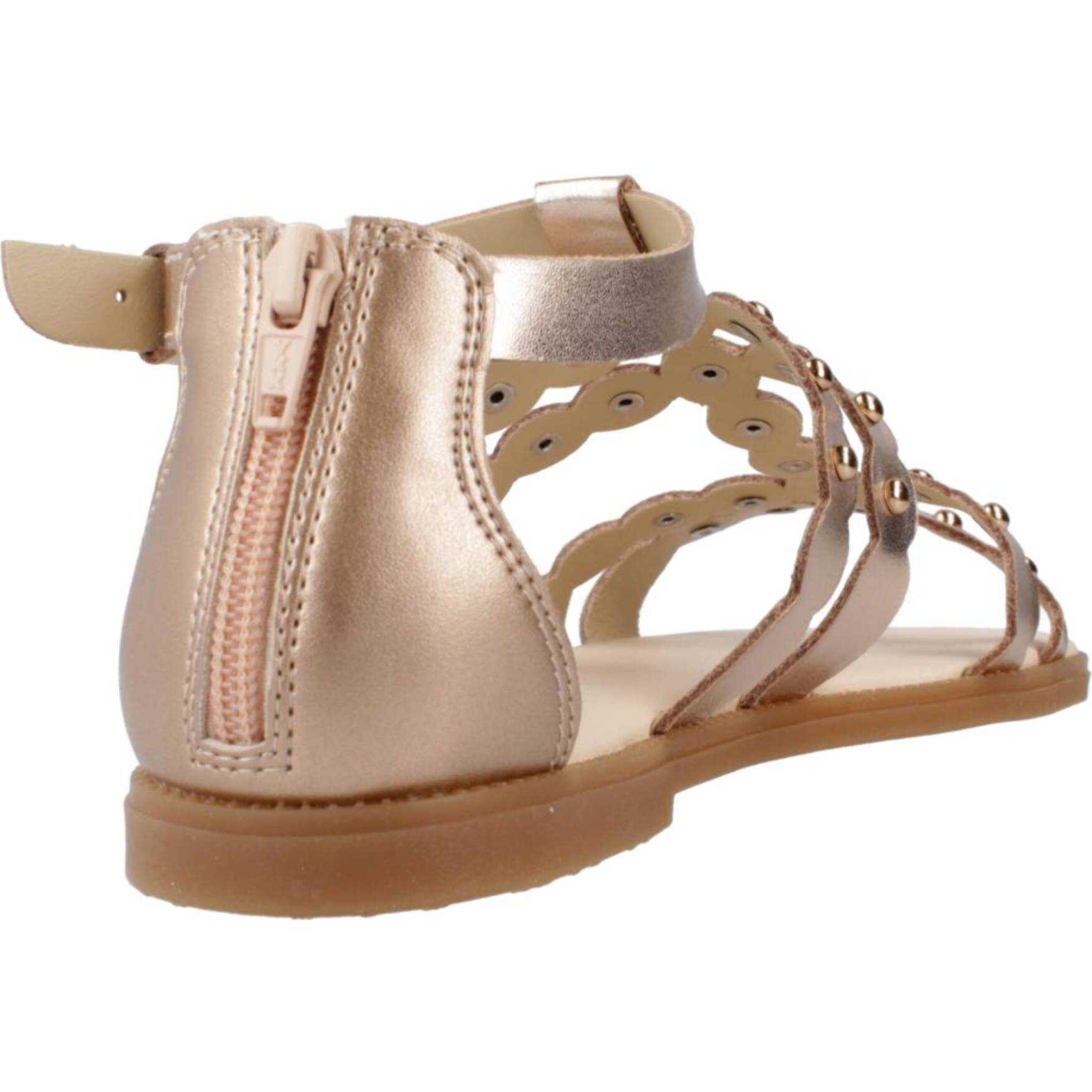 Sandalias Niña de la marca GEOX  modelo J SANDAL KARLY GIRL BRONCE