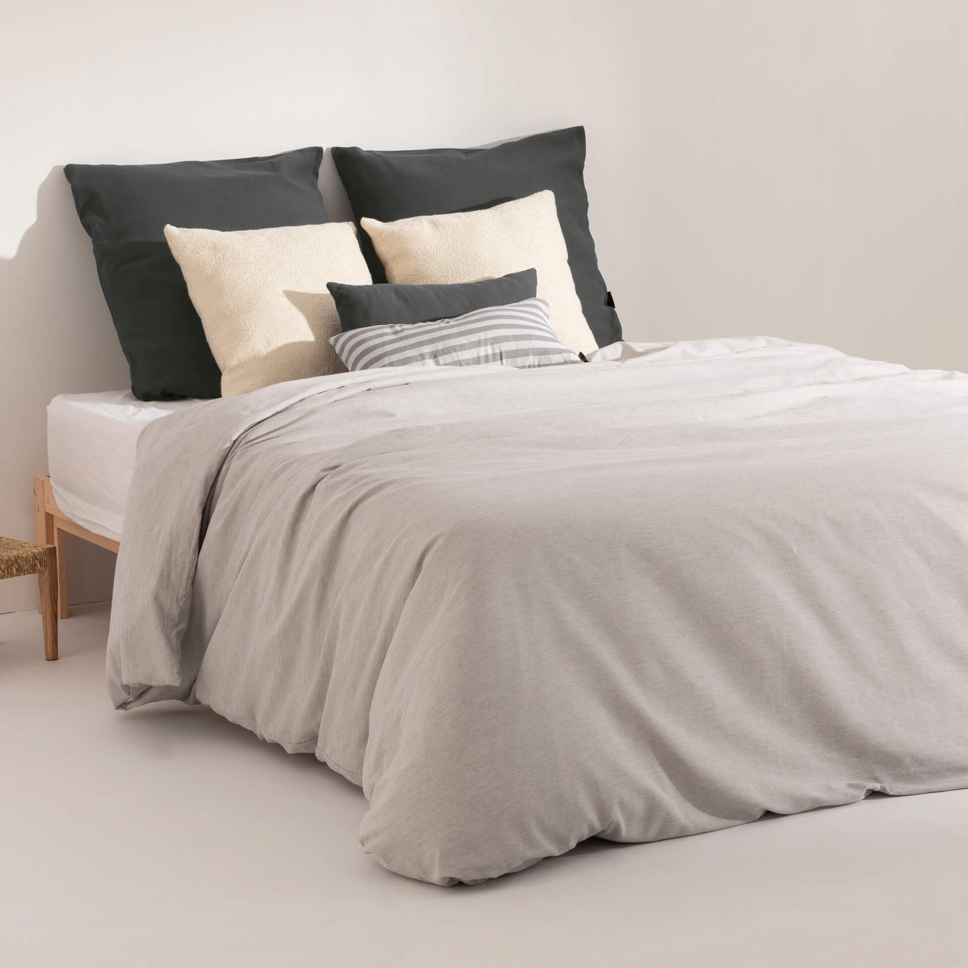 Housse de couette jacquard Elche Marengo