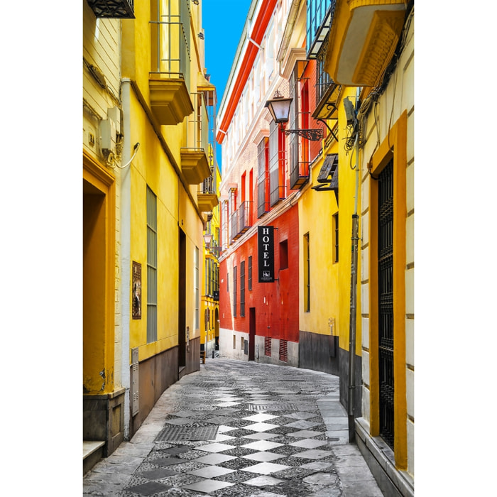 Tableau spain street Tableau plexiglas