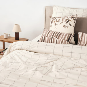 Housse de couette en popeline 80 fils Fortuna