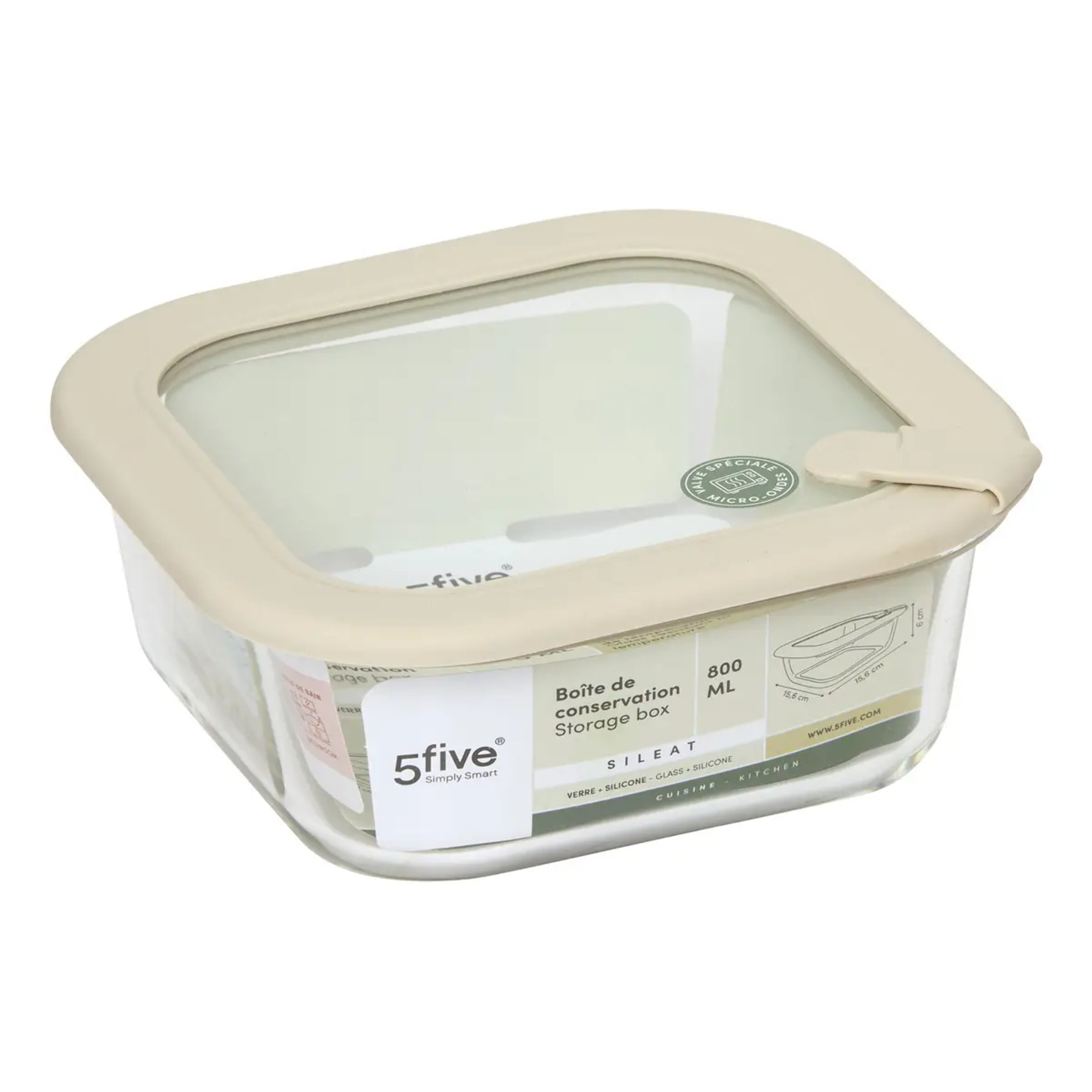 Boîte de conservation Sileat 0,8L