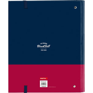 Carpeta 4 anillas 35mm c/recambio blackfit8 authentic