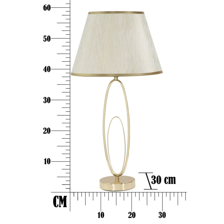 LAMPADA DA TAVOLO GLAM FLUSH CM Ø 30X58