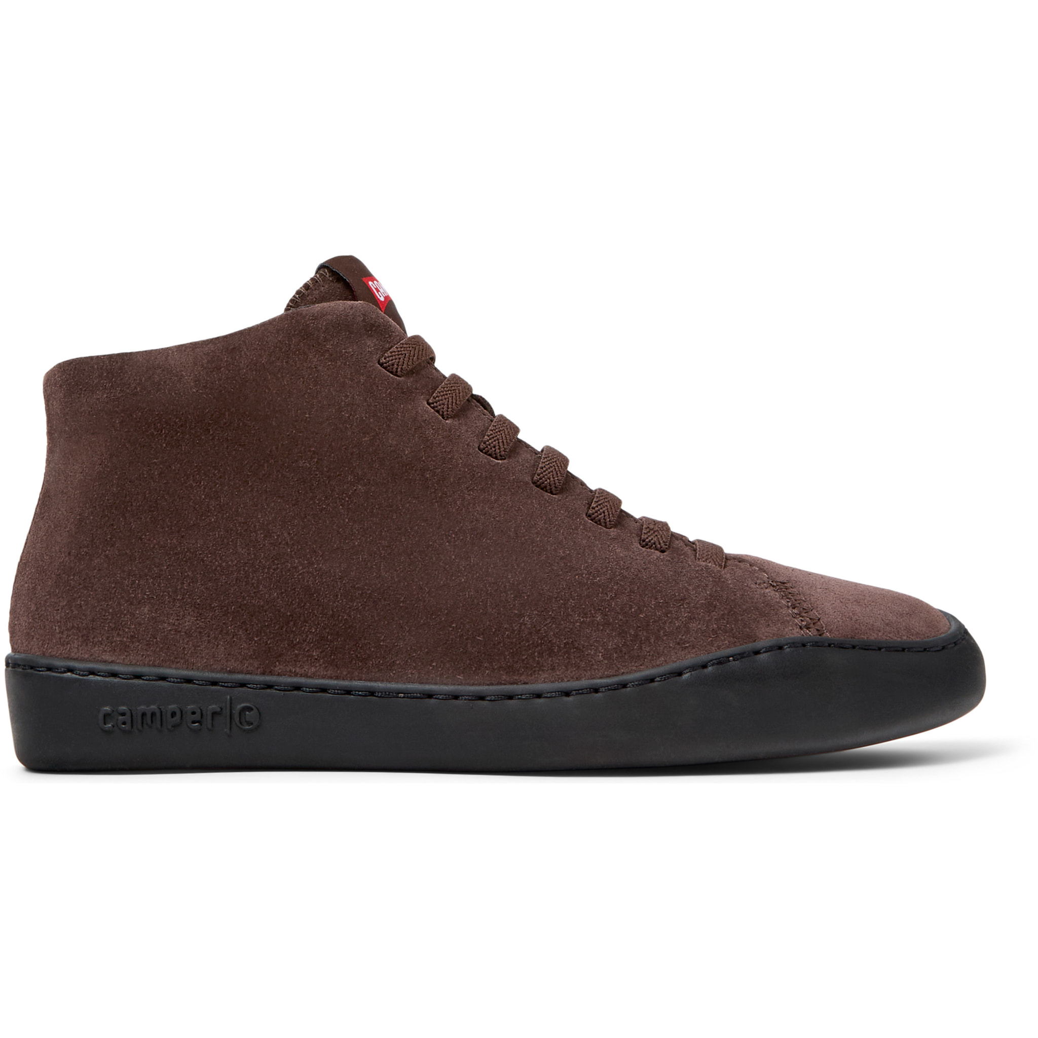 Zapatillas - CAMPER Peu Touring - Marron - Piel de ante
