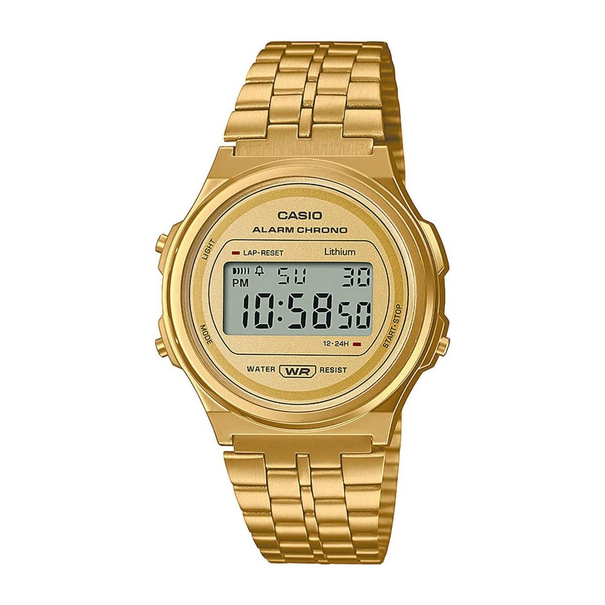 Orologio Casio Acciaio Gold