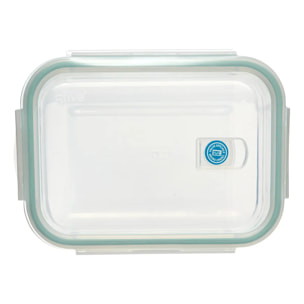 3 grandes boîtes rectangulaire de conservation "Clipeat" verre