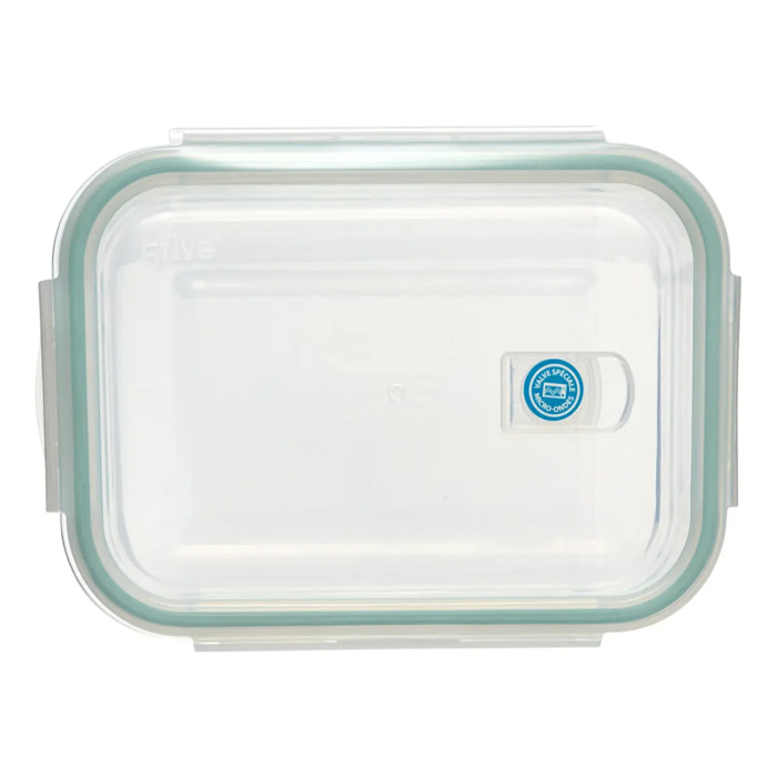 3 grandes boîtes rectangulaire de conservation "Clipeat" verre