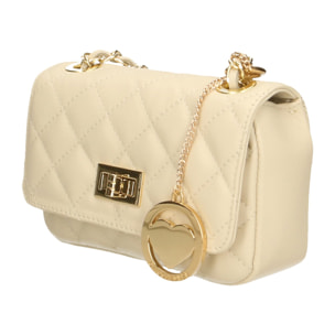 Chicca Borse Borsetta Clutch Beige