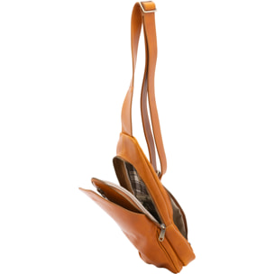 Marsupio  da uomo In Vera pelle Made in Italy 33x17x7 cm