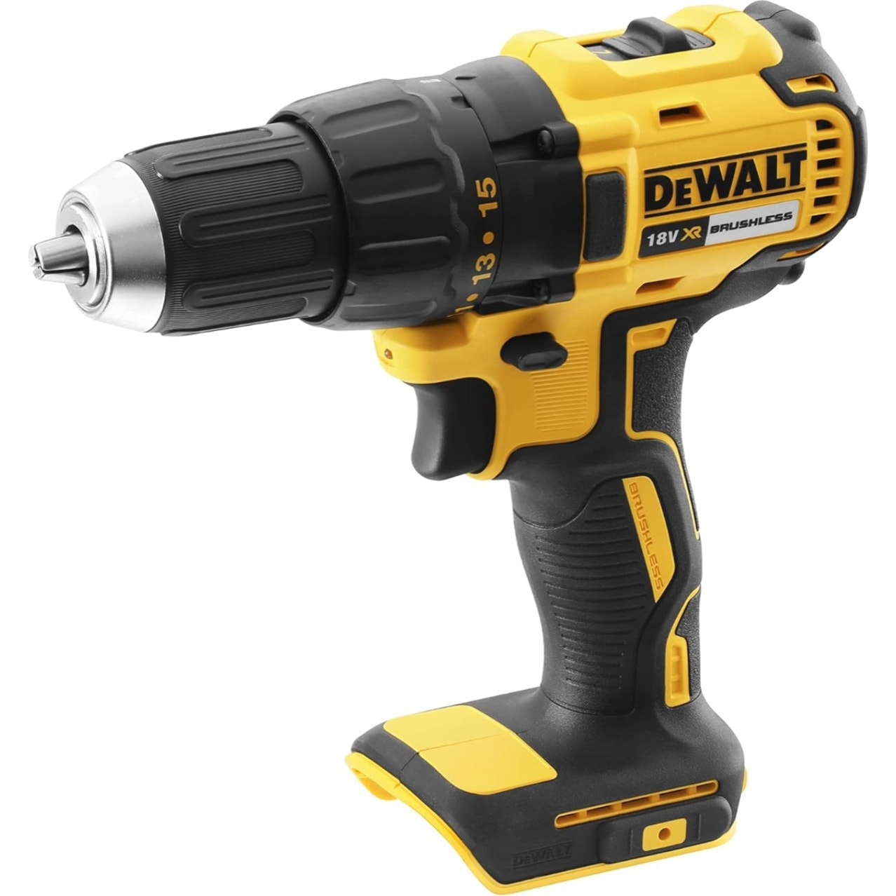 Perceuse visseuse compact 18V XR - DEWALT - avec 2 batteries 18V 4.0Ah - coffret - DCD777M2T