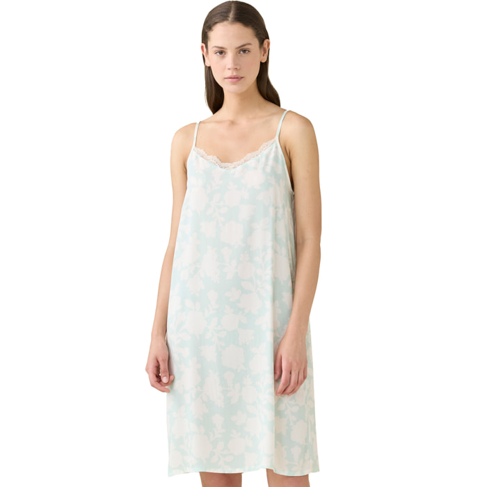 Camicia da notte in viscosa articolo floret. Noidinotte