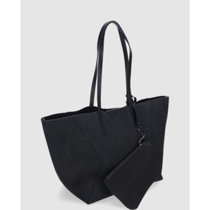 Bolso - Negro - Medida: 48 cm x 31 cm x 19 cm