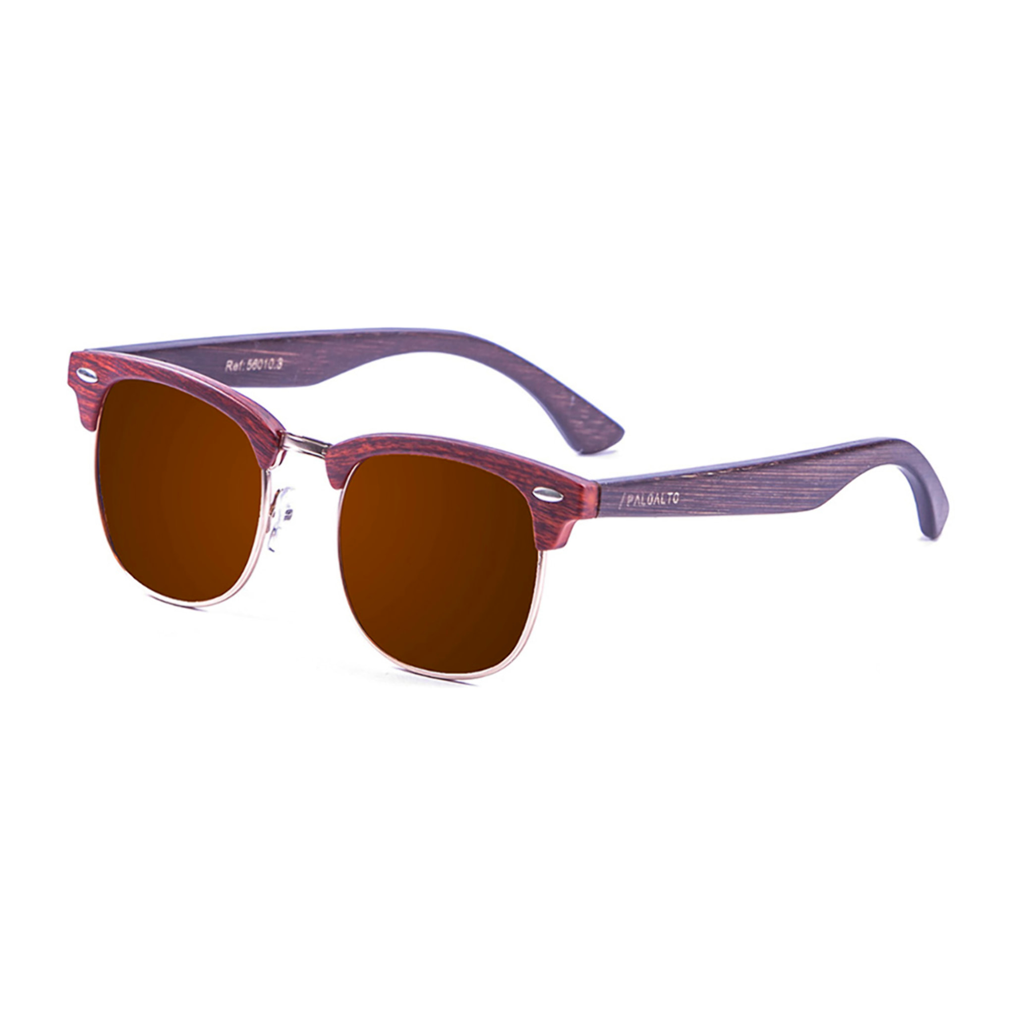 Gafas de sol PALO ALTO EPOKE - Marrón / Marrón y patilla marrón bambú