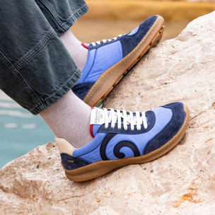 Zapatos N5435A MULTI MATERIAL CREAM/OROEL color Cream