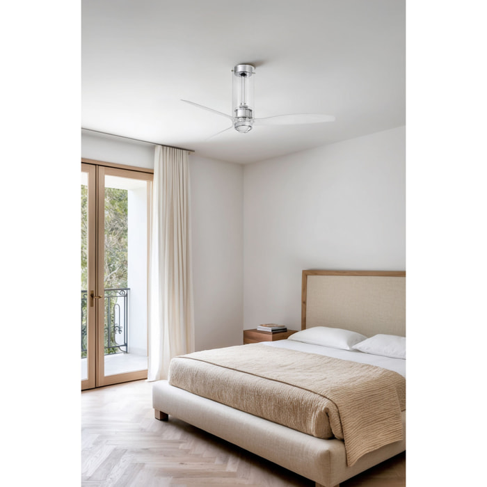 TUBE FAN M LED Ventilatore a soffitto trasparente