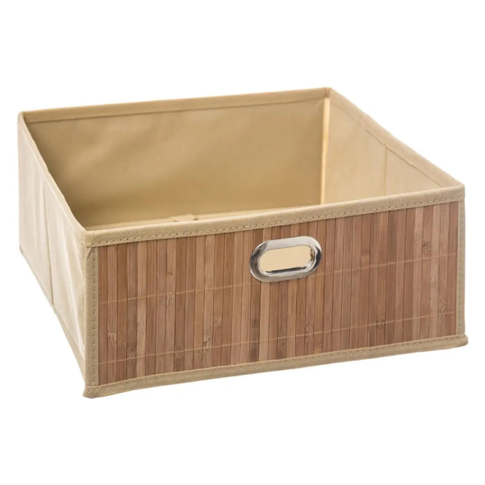 Panier 31x15cm "Mix N' Modul" latte bambou