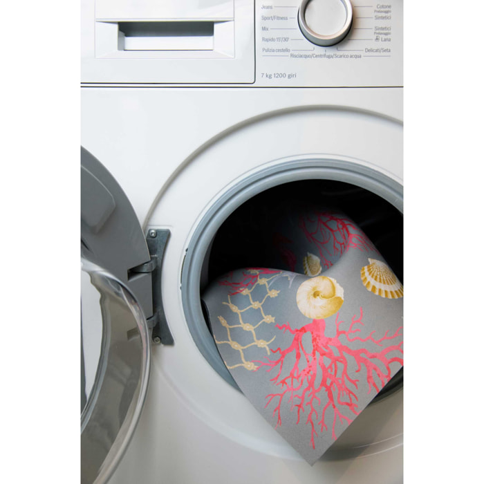 Tappeto da Bagno Soft Excelsa- Coral, Gomma Multicolore