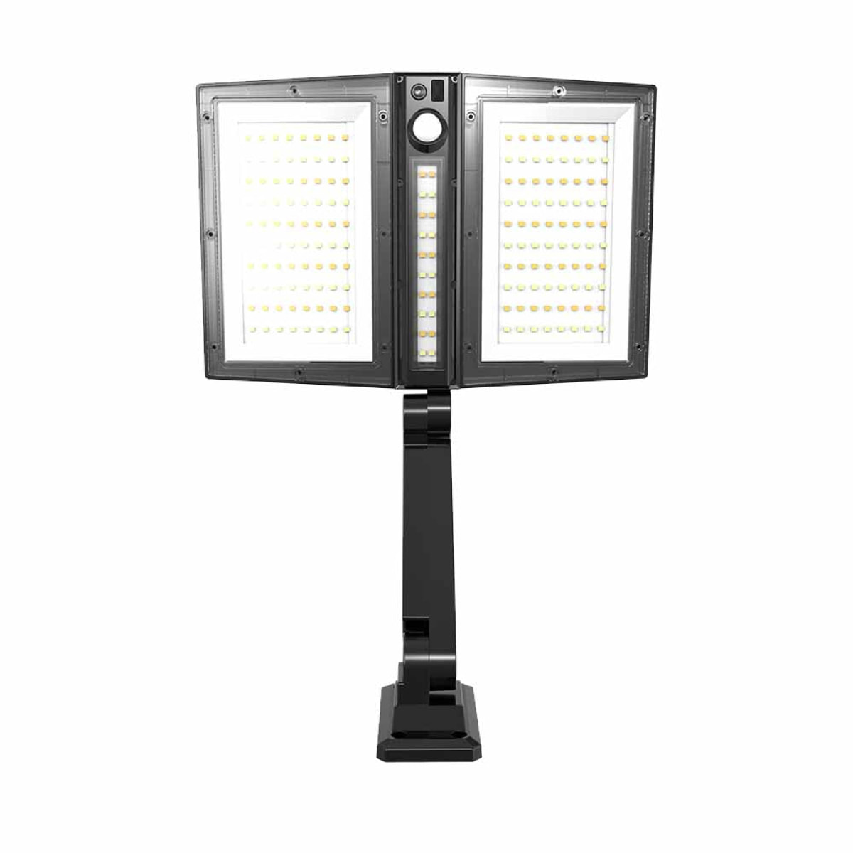 Spot solaire à deux têtes détecteur CLIPPER BLACK 8,5W
