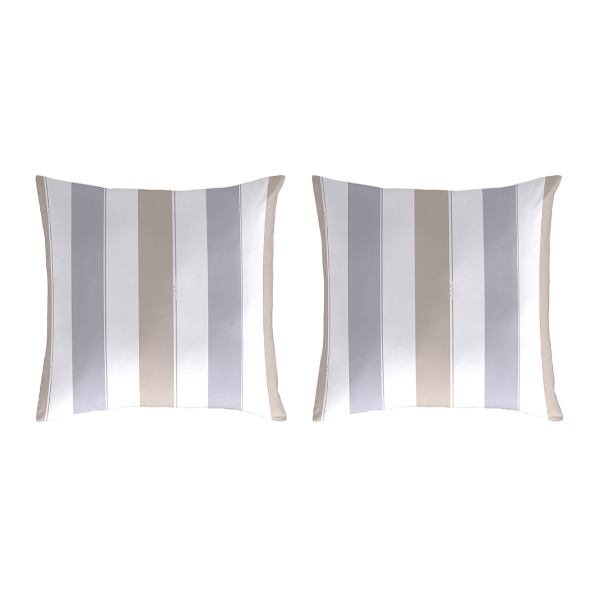 2 Fundas de almohada El Caballo 50x50 cm PEGASO Lino - 100% algodón -