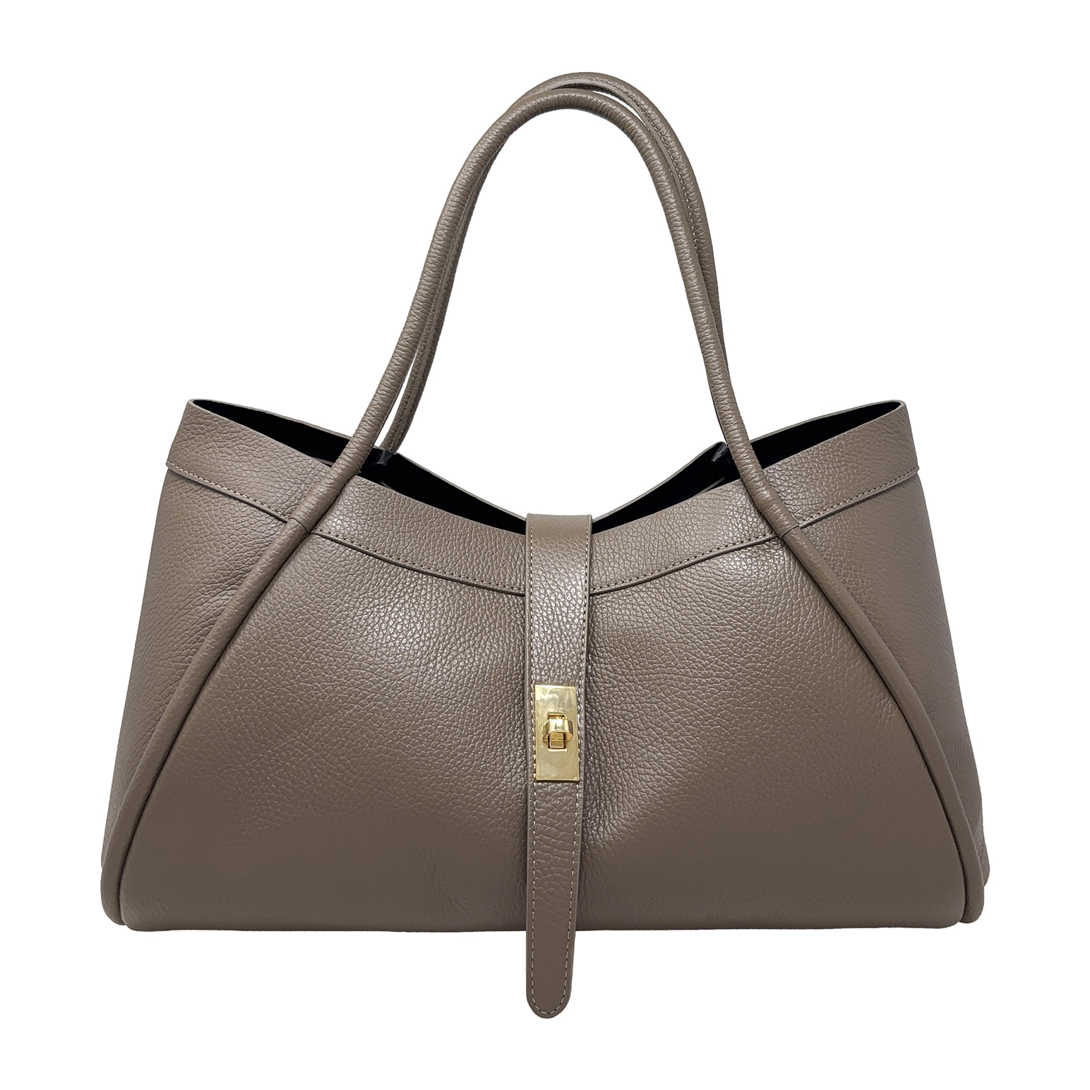 Borsa a Mano Elegante da Donna in Pelle Martellata