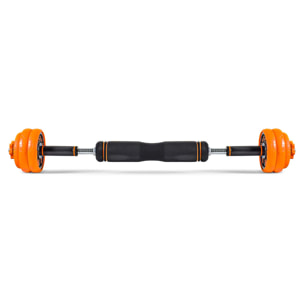 F.E.D. 4in1 - Kit di manubri, bilancieri, Maniglie e Kettlebell da 20kg