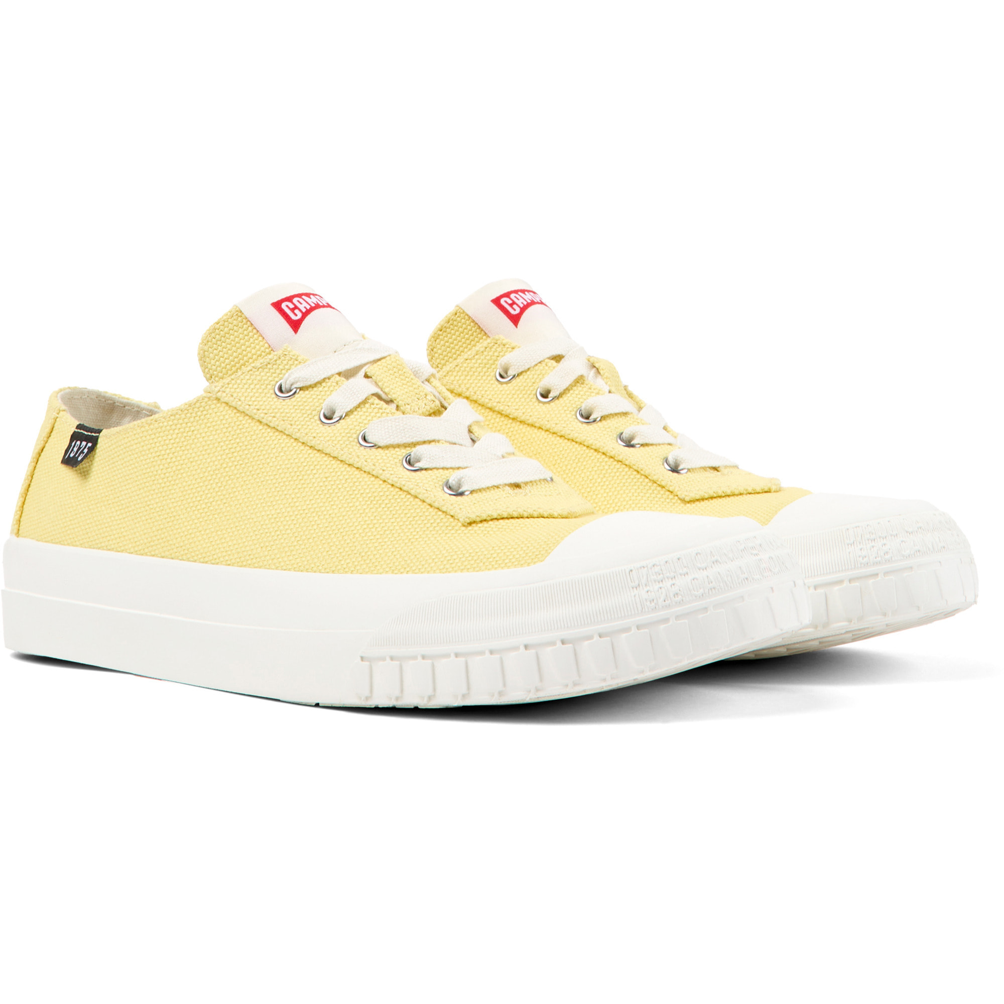 Zapatillas - CAMPER Camaleon 1975 - Amarillo - Textil natural (algodón reciclado)