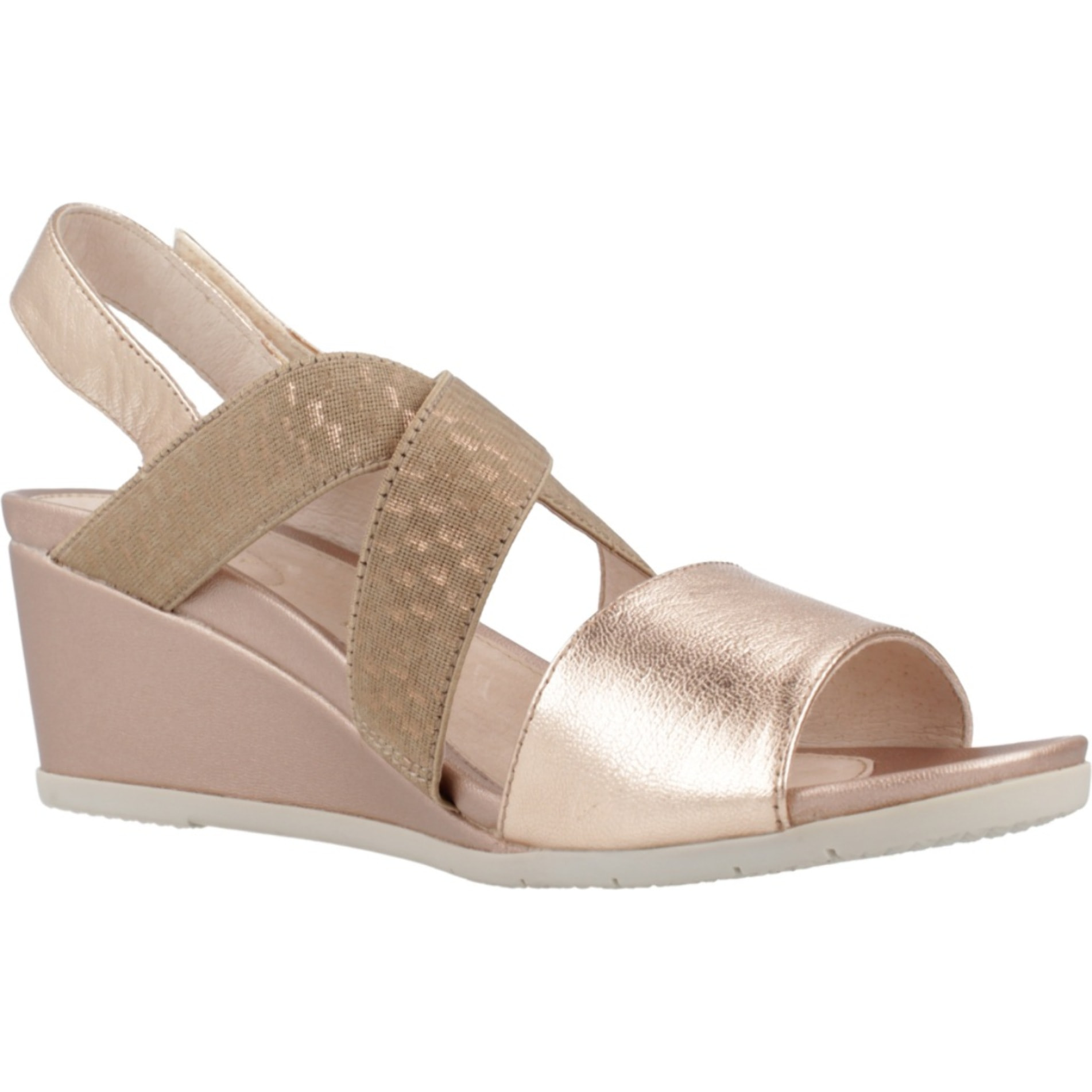 Sandalias Mujer de la marca STONEFLY  modelo SWEET III 10 LAMINATED LTH Bronze