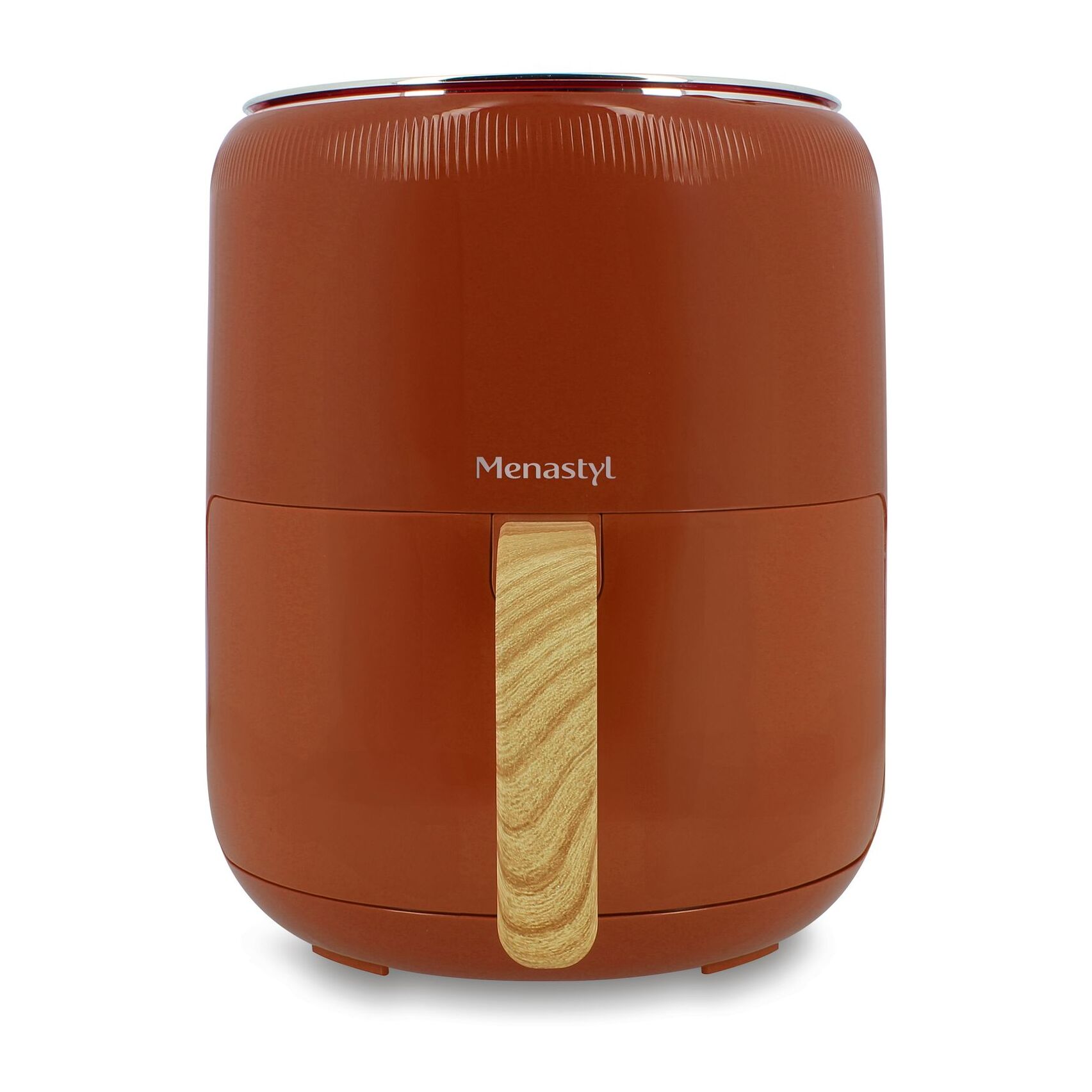 Friteuse à air chaud 4.5lcolorama brique avec poignée finition bois