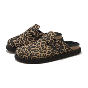 Zueco de mujer con forro de pelo Vibe Clog