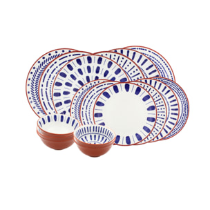 Service 18 pièces, SANTORIN