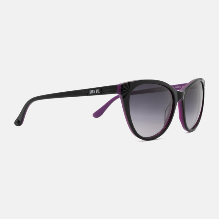 GAFAS DE SOL ANNA SUI® AS1027A 036 BLACK-PURPLE 55-18-140