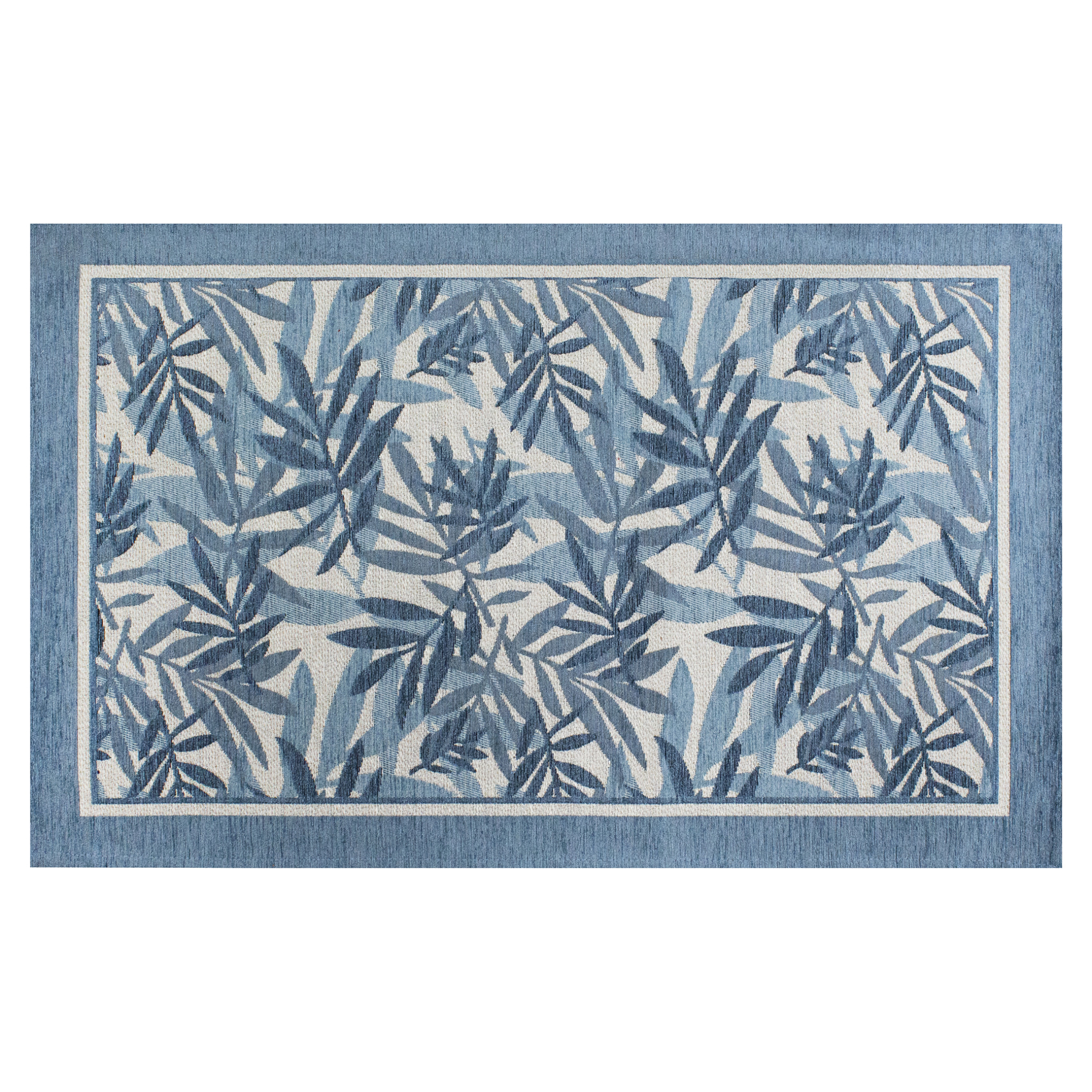 TAPPETO DA CUCINA BAMBOO AZZURRO TOPAZIO 57X240 CM