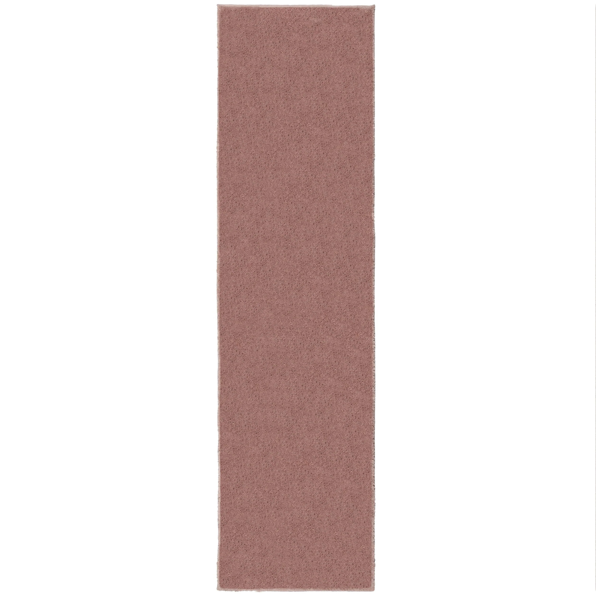 Tapis shaggy de couloir SHEEN Rose